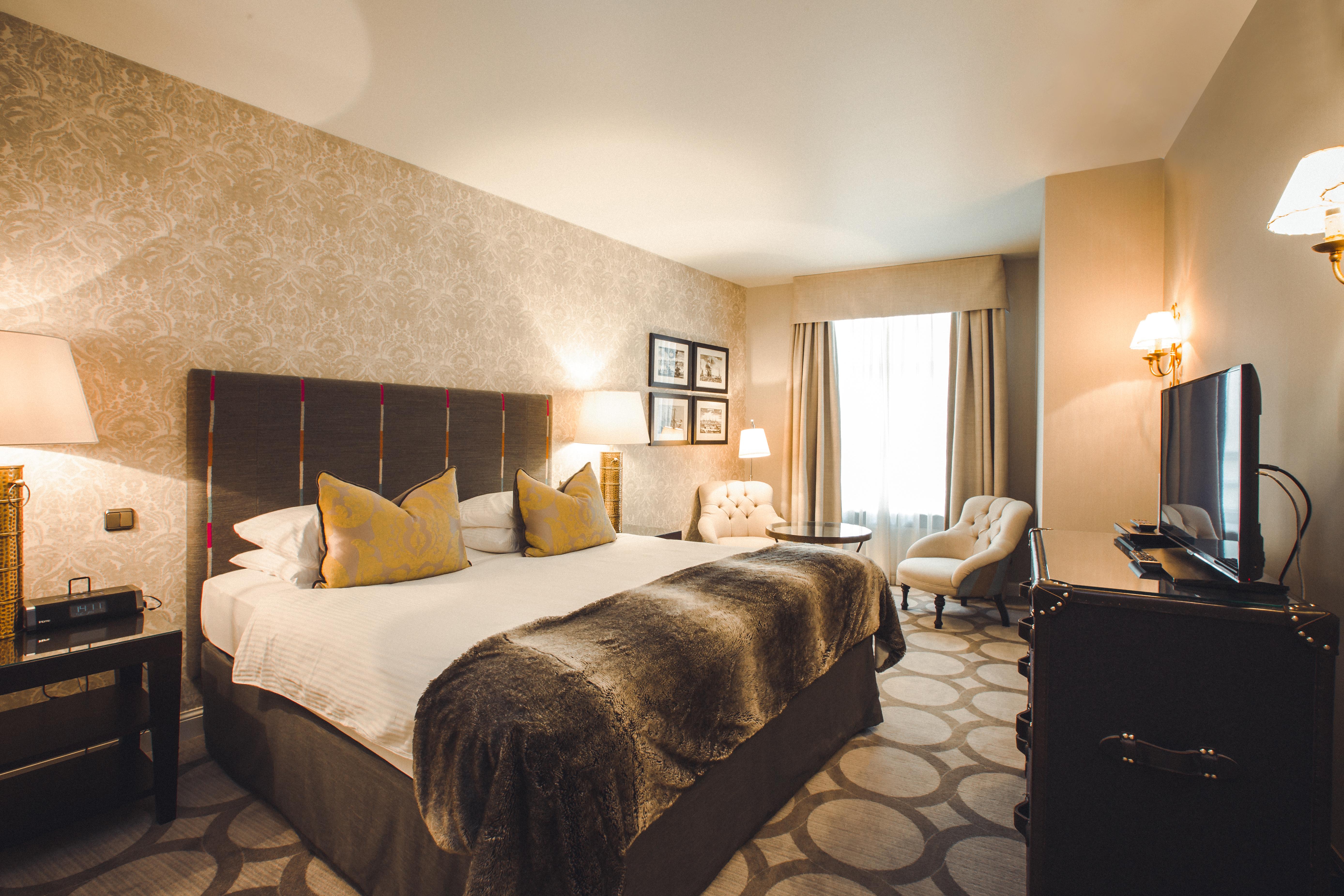 Grand Palace Hotel - Small Luxury Hotels Of The World Riga Exterior photo A bedroom at The Savoy