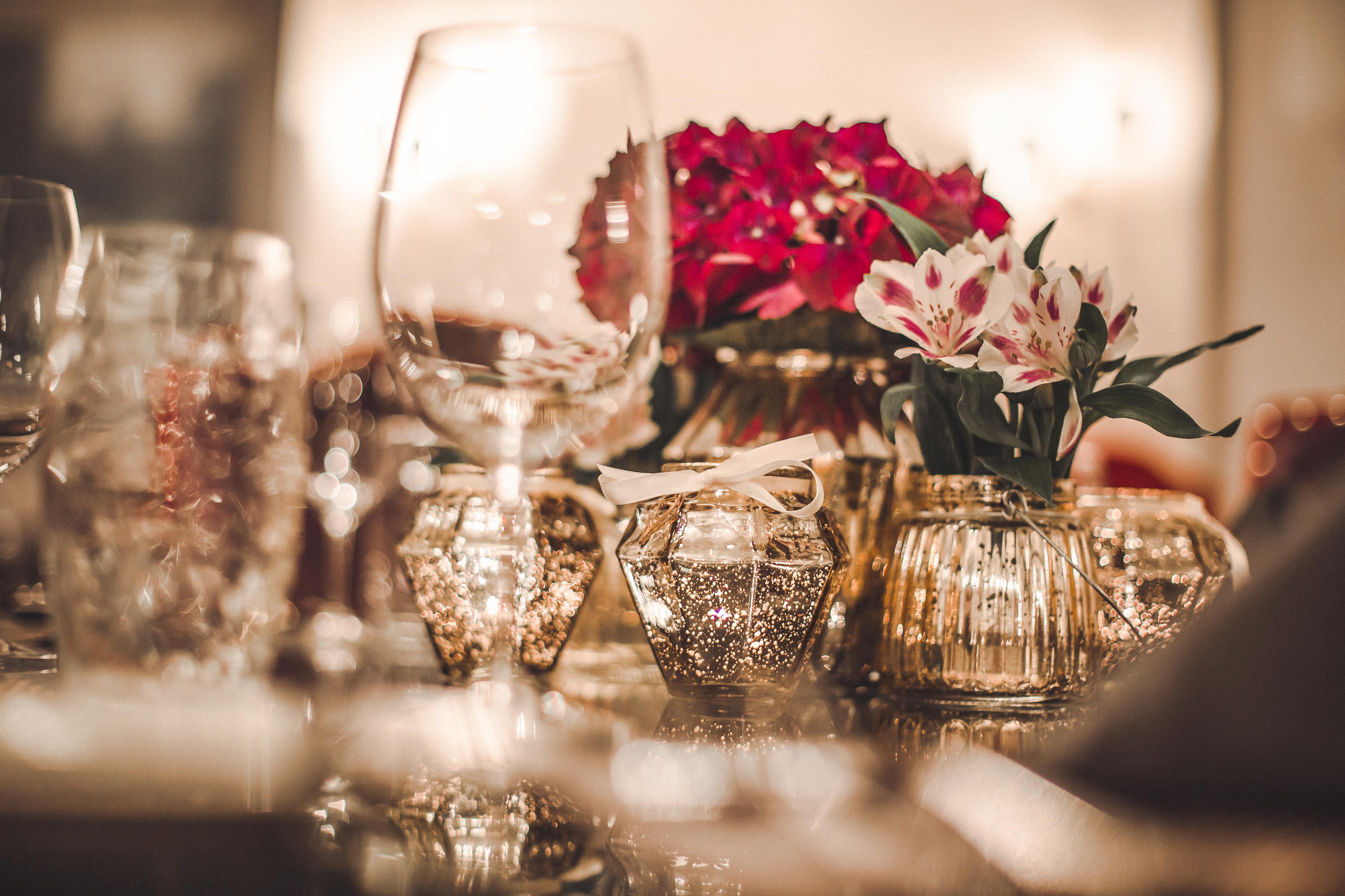 Grand Palace Hotel - Small Luxury Hotels Of The World Riga Exterior photo A table setting at a wedding