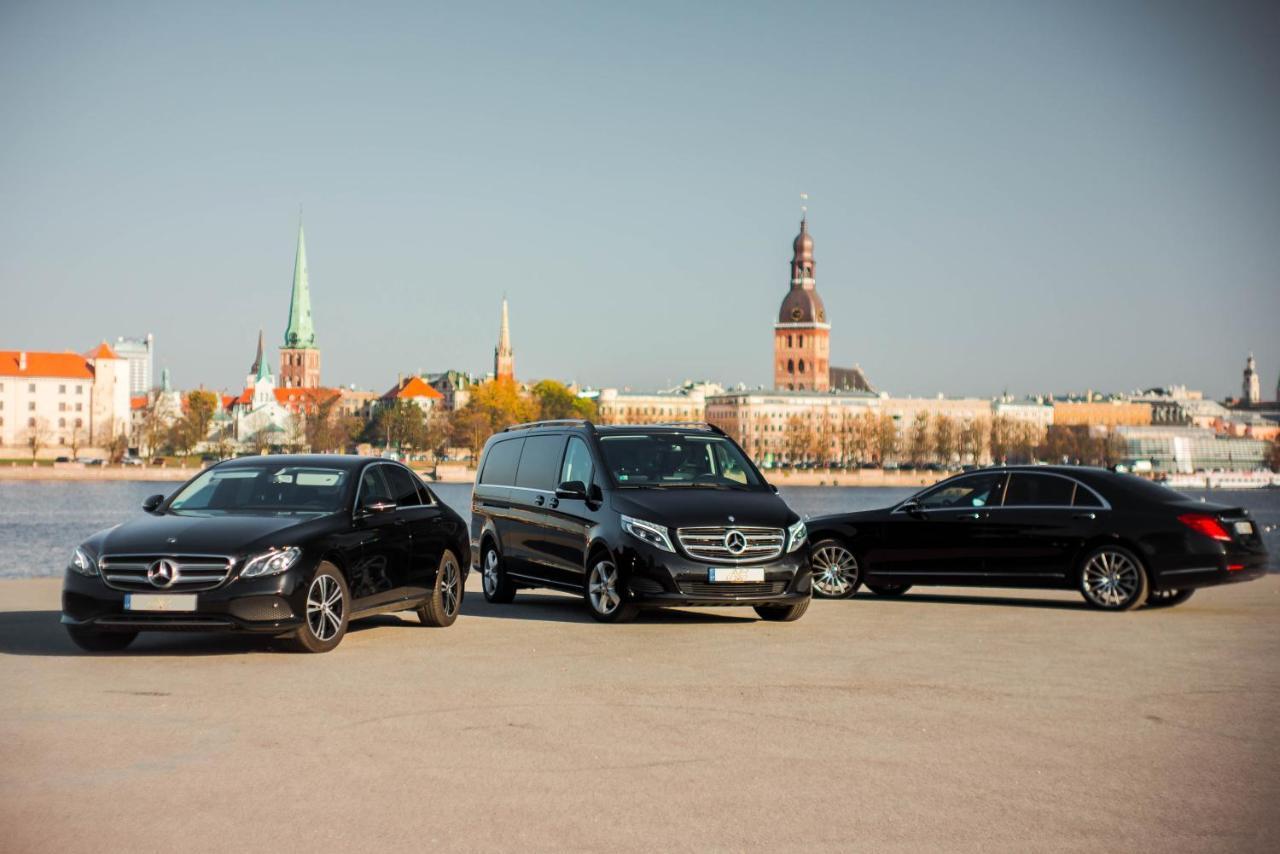 Grand Palace Hotel - Small Luxury Hotels Of The World Riga Exterior photo Mercedes-Benz cars in Riga, Latvia
